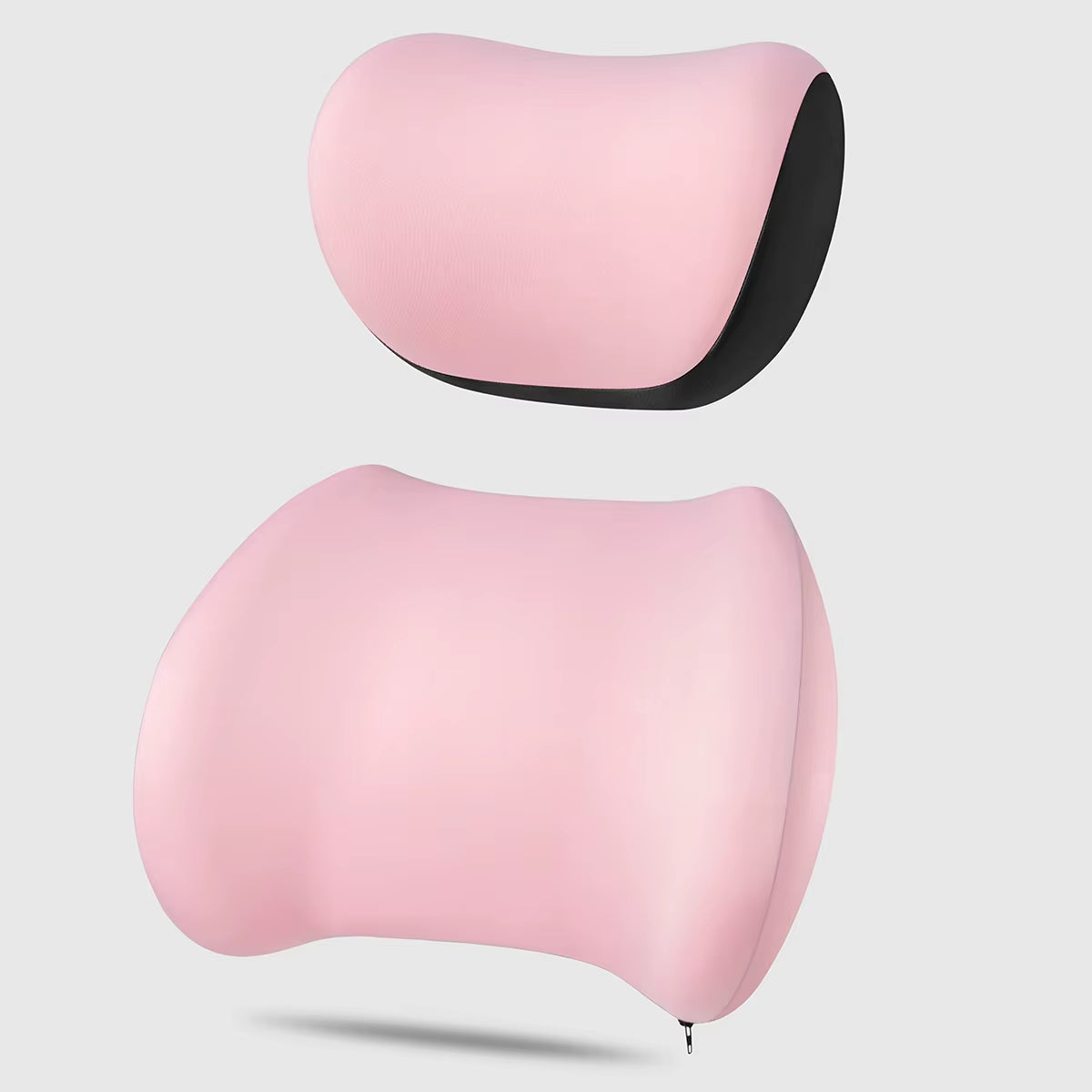 Ergonomic Lumbar Support Cushion - Memory Foam Back Pain Relief for Office Chair, Car & Desk Workers