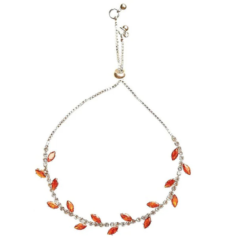Stunning Radiant Marquise Cubic Zirconia Wrap Bracelet