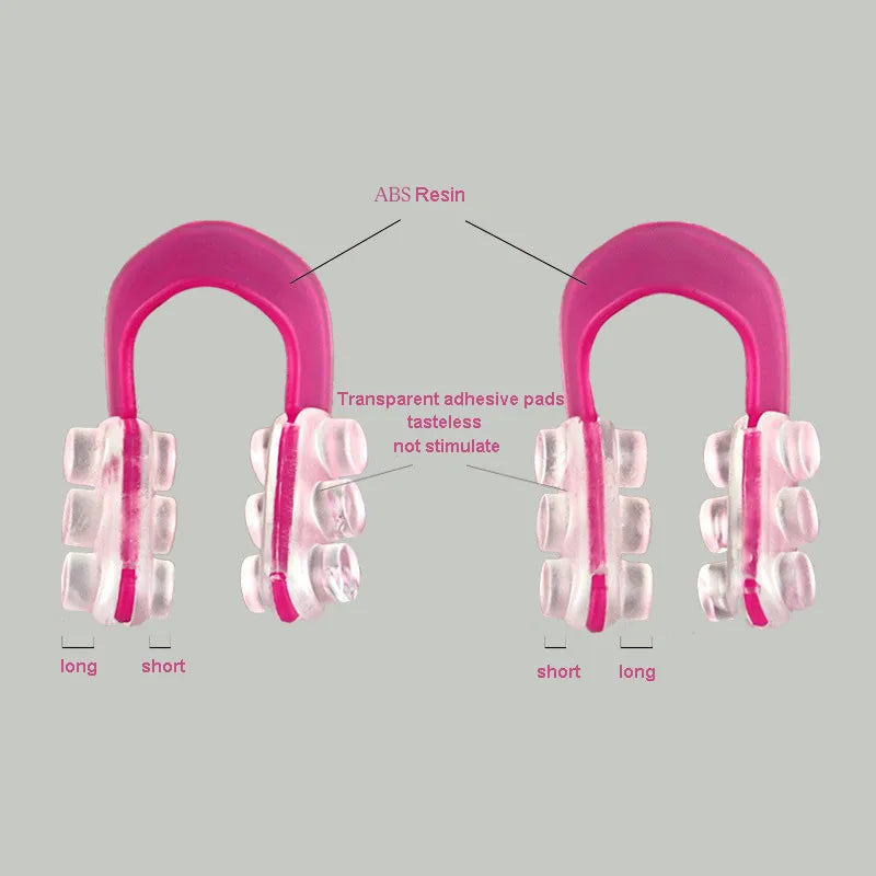 Pink Nose Uplifting Shaping Clip - Invisible Tool for Straightening and Beauty Massage, Perfect for Men and Women