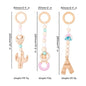 Deluxe Wooden Baby Play Gym Set with Rattle Toys - Perfect for Newborns and Nursery Decor