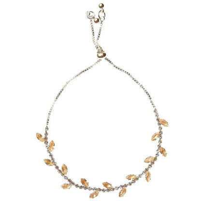 Stunning Radiant Marquise Cubic Zirconia Wrap Bracelet