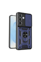 Samsung Galaxy S26 Heavy Duty Case with Magnetic Ring Stand & Slide Camera Cover - Ultimate Lens Protection