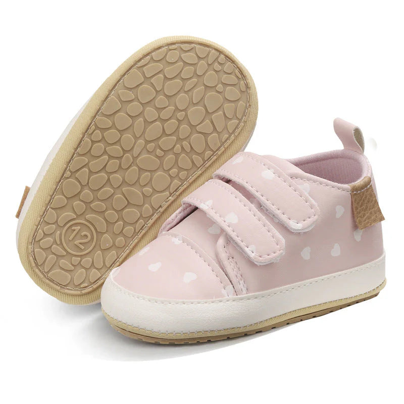 Firststep Baby Sneakers with Velcro - Stylish & Comfortable for Little Feet
