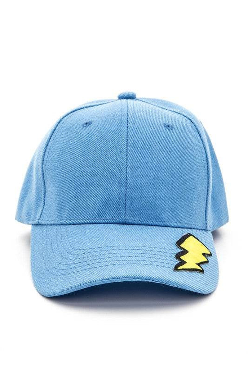 Vibrant Lightning Bolt Team Color Baseball Cap - Show Your Spirit!