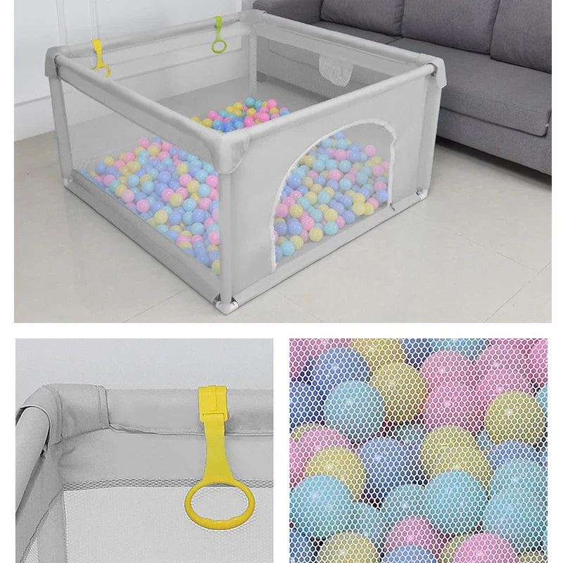 Veiligheidshek voor Baby's - Creëer een Ruime Speelplek voor Jouw Peuter!