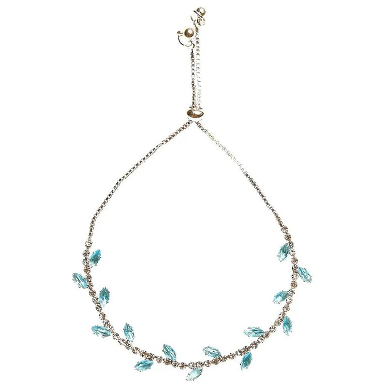 Stunning Radiant Marquise Cubic Zirconia Wrap Bracelet