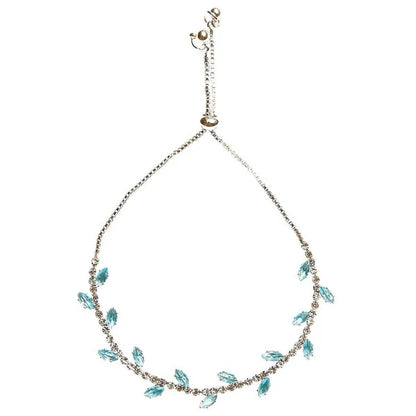 Stunning Radiant Marquise Cubic Zirconia Wrap Bracelet