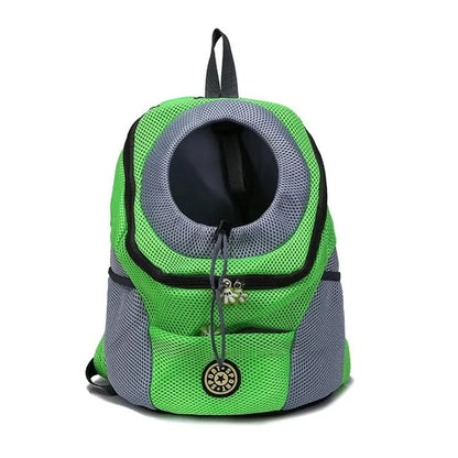 Portable Cat & Dog Backpack - Breathable, Adjustable Pet Carrier for Travel & Walking