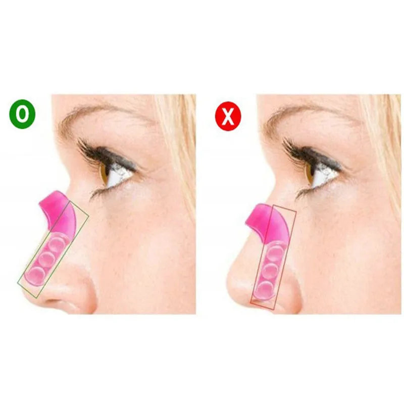 Pink Nose Uplifting Shaping Clip - Invisible Tool for Straightening and Beauty Massage, Perfect for Men and Women