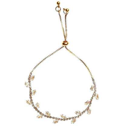 Stunning Radiant Marquise Cubic Zirconia Wrap Bracelet