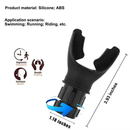 Enhance Your Lung Capacity: Adjustable Resistance Portable Breathing Trainer