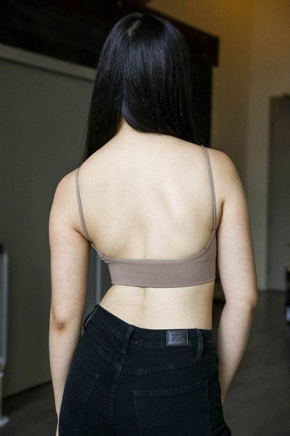 Seamless Low Back Bralette for Ultimate Comfort and Style