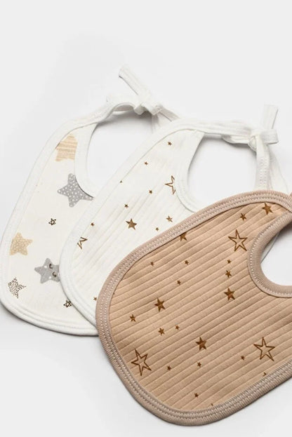 12-Pack Soft Cotton Baby Bibs for Boys - Double Layer, Mixed Patterns for Stylish Feeding