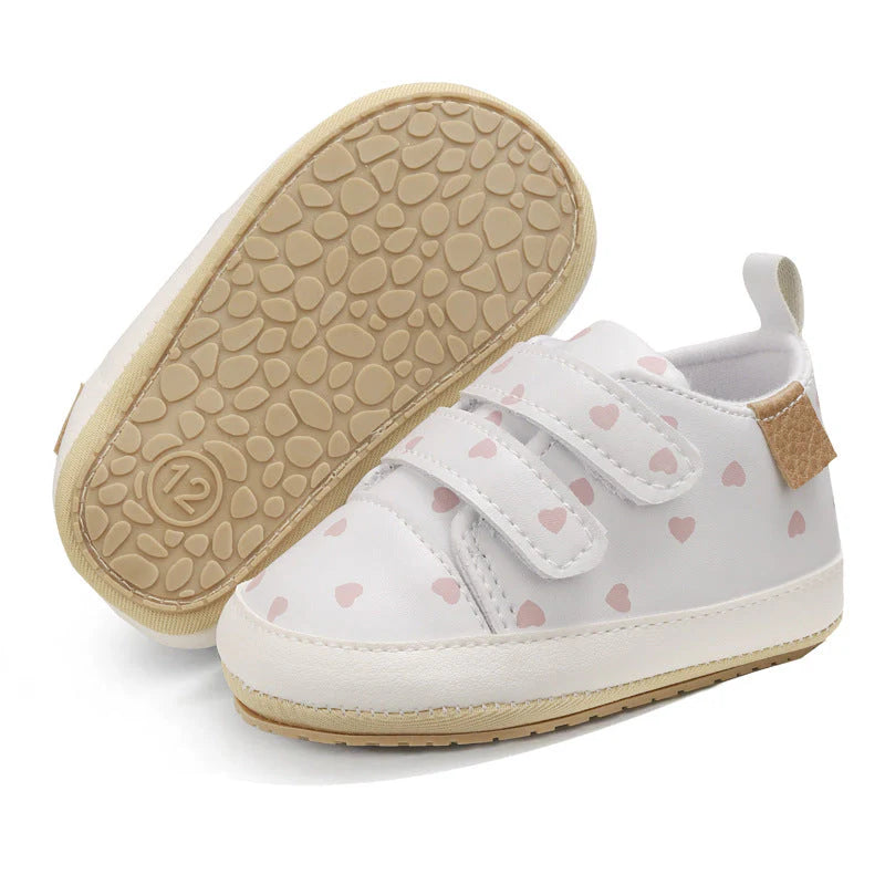Firststep Baby Sneakers with Velcro - Stylish & Comfortable for Little Feet