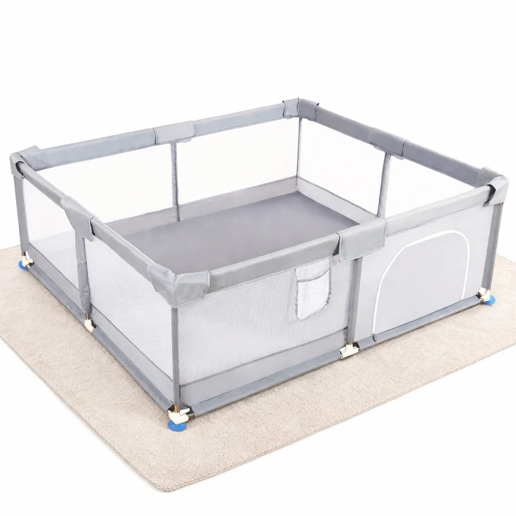 Veiligheidshek voor Baby's - Creëer een Ruime Speelplek voor Jouw Peuter!