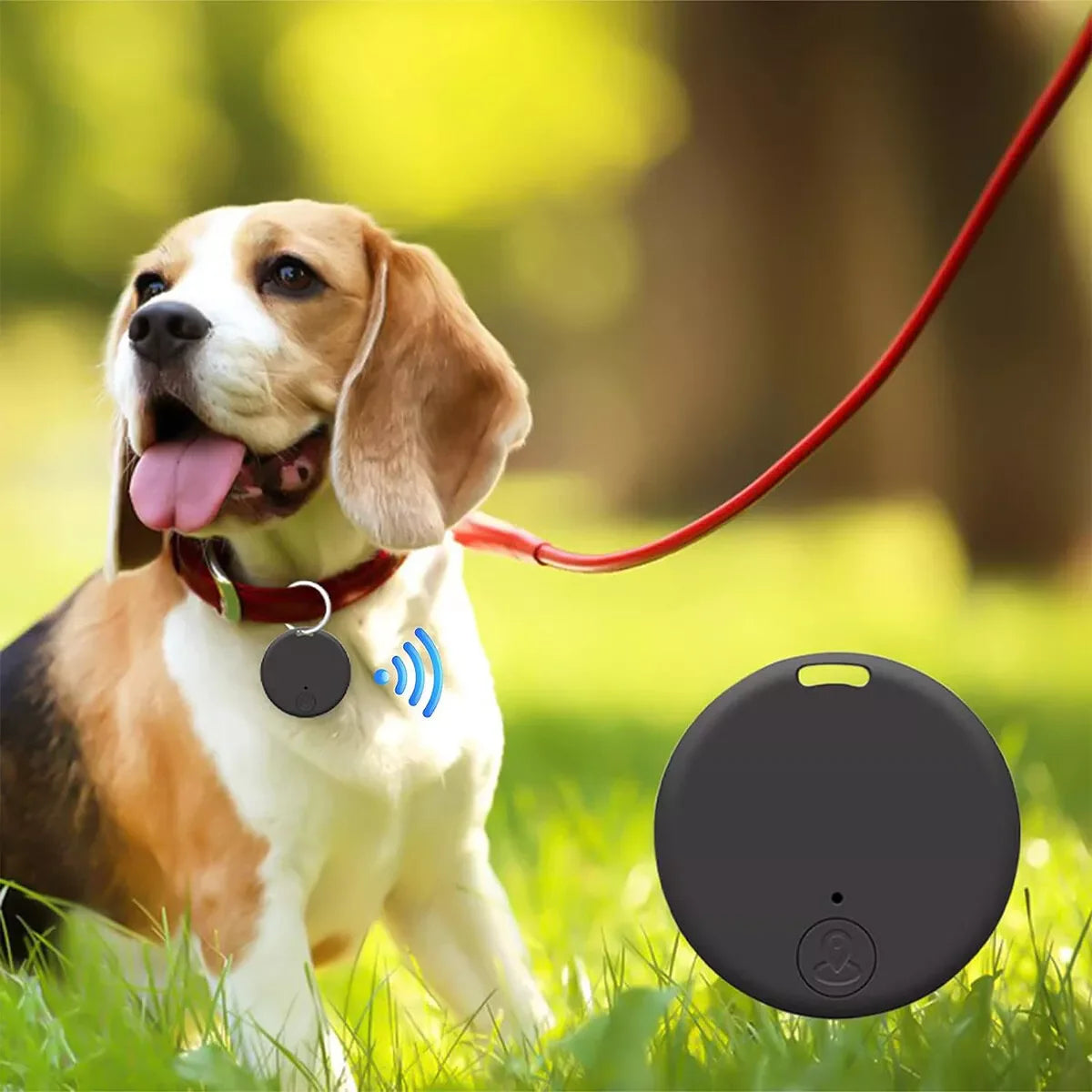 Bluetooth Mini Key Finder Tracker Tag with App Control - Compact Item Locator for Keys Wallets Bags and Pets with Separation Alerts and Two-Way Find