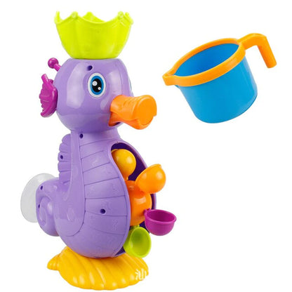 Cute Yellow Duck & Elephant Bath Toys - Fun Waterwheel Spray Tool for Kids!