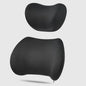 Ergonomic Lumbar Support Cushion - Memory Foam Back Pain Relief for Office Chair, Car & Desk Workers