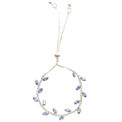 Stunning Radiant Marquise Cubic Zirconia Wrap Bracelet