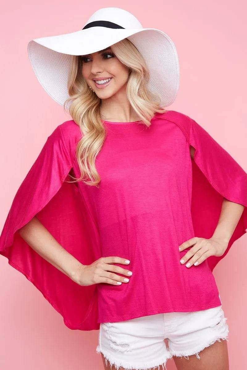 Chic Bibi Fold-Over Back Detail Top - Elevate Your Style!