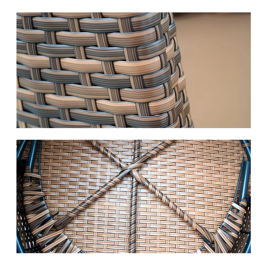 Elevate your outdoor space with the Modern Outdoor Rattan Patio Set. This stylish and durable furniture set, featuring a table and chairs, is crafted from high-quality rattan and wicker, ensuring both comfort and long-lasting performance. Weather-resistant and UV-protected, it's perfect for gardens, patios, or balconies, offering a modern minimalist design that seamlessly complements any decor. Ideal for relaxing afternoons, morning coffee, or entertaining guests, this set combines elegance and practicality to enhance your outdoor living experience.
