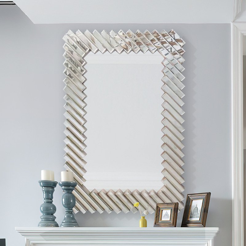 Add sophistication to your bathroom or dressing area with the Elegant Luxury Bathroom & Dressing Table Mirror. Combining European and American light luxury styles, this mirror features a half-length design, offering both practicality and style. With a large, high-quality glass surface and durable framing, it ensures a clear reflection for grooming or outfit checks. Ideal for modern or classic interiors, this mirror adds a luxurious touch while being easy to install. Perfect for daily use or as a decorative piece in any room.