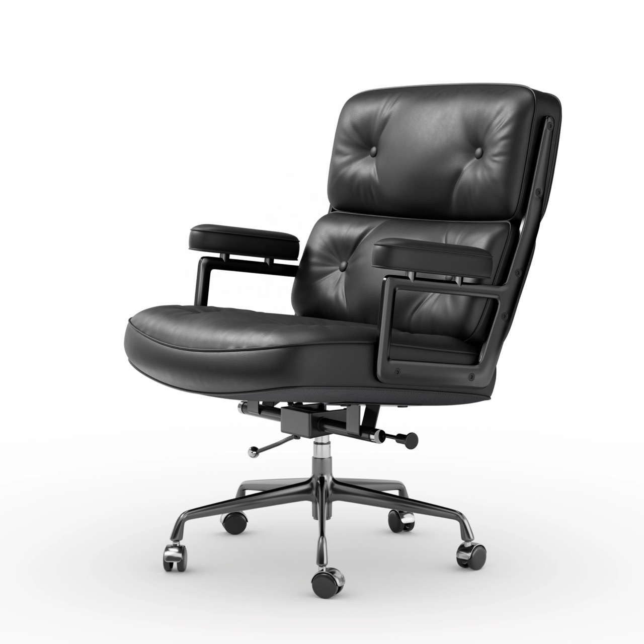 Enhance your sitting experience with the White Genuine Leather Mid-Back Office Chair, designed for both comfort and elegance. Whether at the office or home, its ergonomic design, premium materials, and adjustable features offer unparalleled support for long hours. The chair is built with a sturdy aluminum frame, a 350 lbs weight capacity, and 360-degree swivel wheels for mobility. Perfect for work, study, or gaming, it ensures style and durability in any environment.
