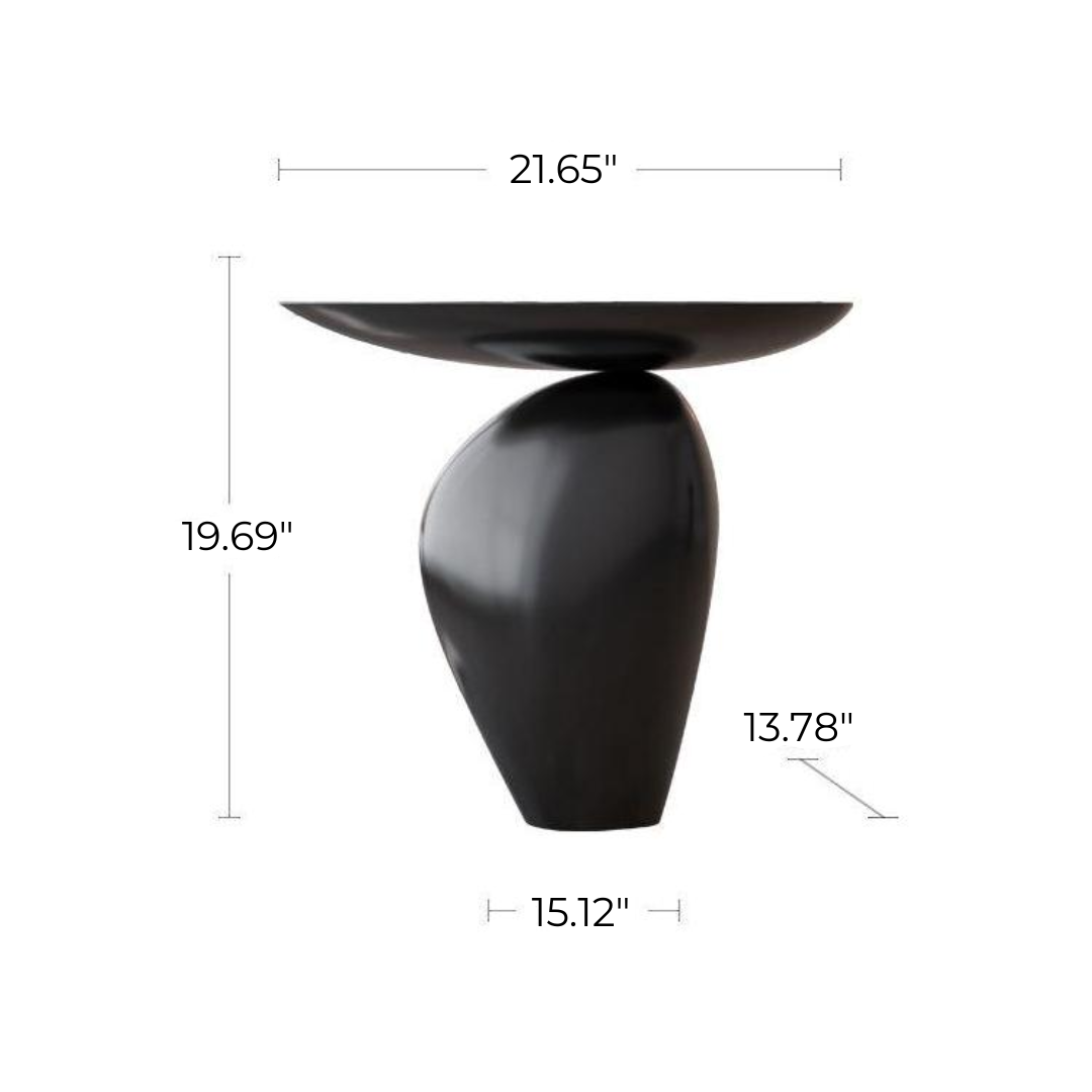 Bring modern elegance to your home with the Nordic Creative Cobblestone Side Table. Crafted from high-quality resin, this handmade piece mimics the natural beauty of cobblestones, adding a unique and artistic touch to your space. Its versatile design fits perfectly in living rooms, studies, or bedrooms, offering both style and functionality. Available in black or walnut, this table is a standout with its minimalist, Nordic-inspired look. Each handcrafted piece ensures no two are alike, making it a distinctive addition to your decor. Perfect as a decorative accent or a thoughtful gift, this side table brings both charm and durability to any room.