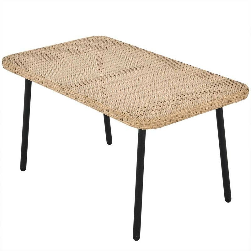 b31325b3cf7f839c3751fa99aa587cb3.jpg-full Transform your outdoor space with our 4-Piece Patio Furniture Set, designed for both style and comfort. This sectional sofa features thick, 2.8-inch memory foam cushions that offer cloud-like comfort, making it perfect for relaxation and entertainment. Built with durable materials, including weather-resistant polyester fabric and PE rattan, it’s ideal for year-round use. The detachable lounger allows for versatile configurations, making it suitable for patios, gardens, porches, and even indoor spaces. Easy to assemble and supports up to 794 lbs, this set is the perfect way to create a cozy, inviting retreat in your home.