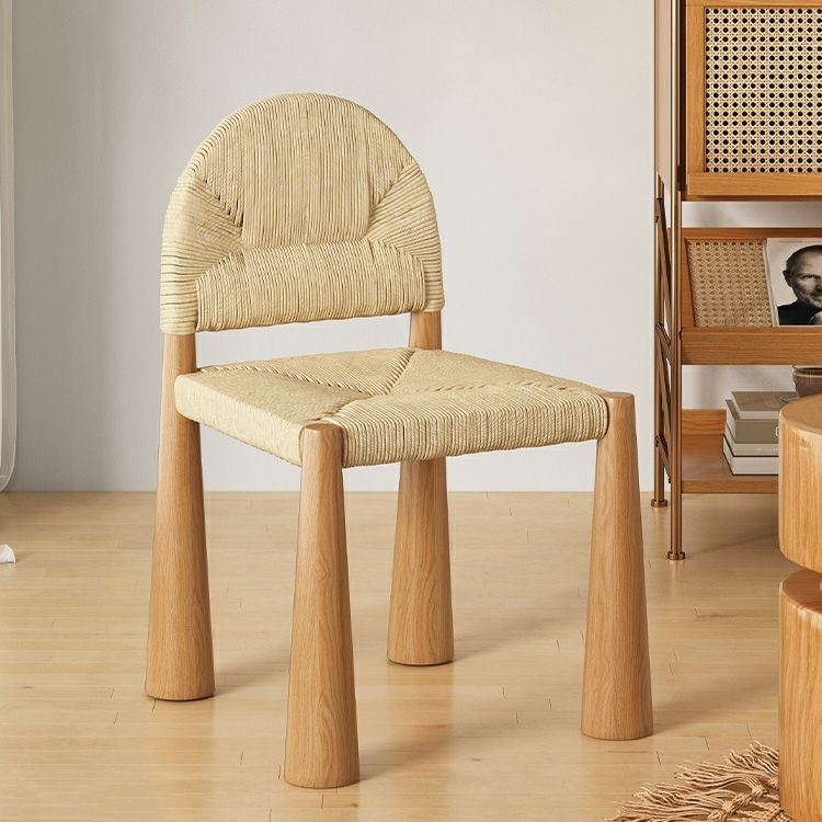 Introducing the Modern Japanese Wooden Dining Chair, a perfect blend of minimalist design and sophisticated craftsmanship. With its sleek lines and high-quality wooden panel construction, this chair adds a touch of Japanese-inspired elegance to any setting—whether in your dining room, office, or outdoor patio.
