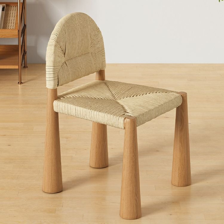 Introducing the Modern Japanese Wooden Dining Chair, a perfect blend of minimalist design and sophisticated craftsmanship. With its sleek lines and high-quality wooden panel construction, this chair adds a touch of Japanese-inspired elegance to any setting—whether in your dining room, office, or outdoor patio.