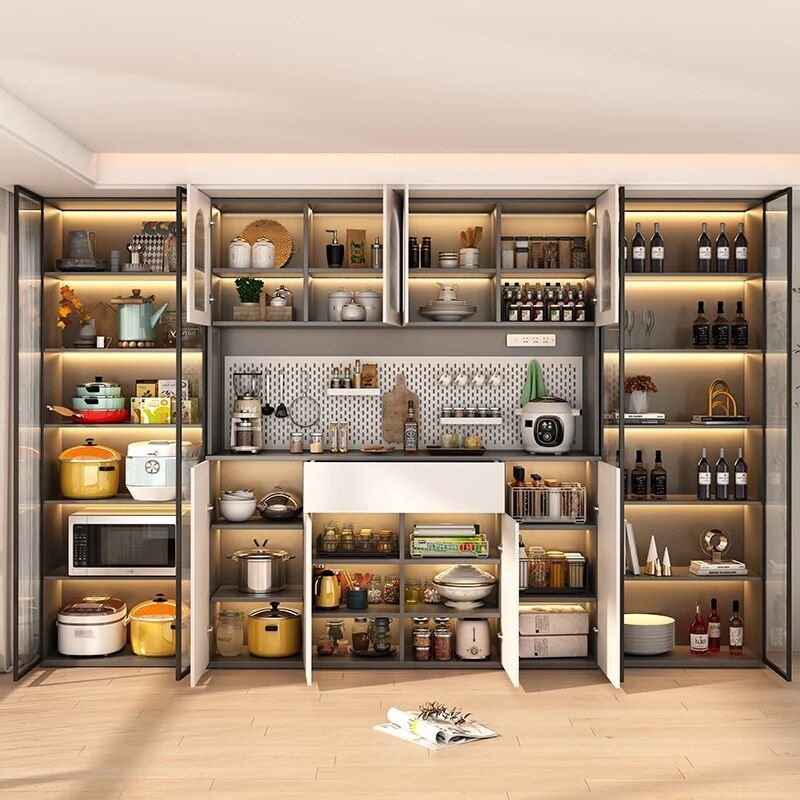 130284fb25559e31d2e4193afea80690.jpg-full Introducing the Modern Minimalist Luxury Sideboard Cabinet – a perfect fusion of style and function. With its sleek, minimalist design and high-quality craftsmanship, this versatile sideboard enhances any contemporary space, from dining rooms to kitchens or salons. Combining modern aesthetics with a touch of farmhouse charm, it offers smart storage and display options while elevating your home decor. Durable, space-efficient, and timelessly elegant, this sideboard is a statement piece that blends luxury and practicality in one stunning design.