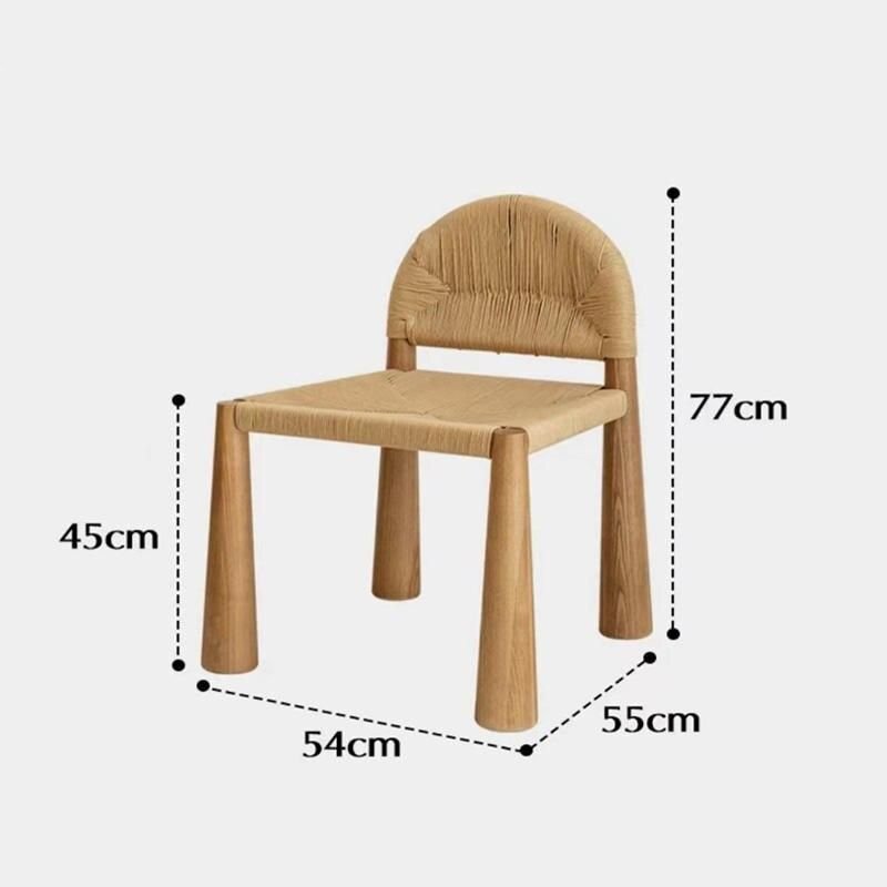 Introducing the Modern Japanese Wooden Dining Chair, a perfect blend of minimalist design and sophisticated craftsmanship. With its sleek lines and high-quality wooden panel construction, this chair adds a touch of Japanese-inspired elegance to any setting—whether in your dining room, office, or outdoor patio.