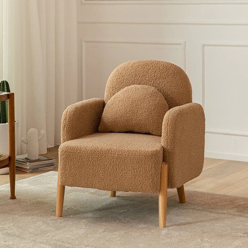 96c6532a97db676e34d9381a00e66e4c Introducing the Cream Swivel Lounge Chair—the perfect blend of modern style and unbeatable comfort. Upholstered in luxuriously soft faux shearling, this chair invites you to relax and unwind in plush, cloud-like comfort. Featuring a 360-degree swivel for flexible seating and a solid hardwood frame for lasting durability, it’s ideal for any space, from your living room to your home office. With no assembly required and a high-density foam cushion for lasting support, this chair is as functional as it is stylish. Elevate your space and indulge in ultimate relaxation—order today and experience the perfect fusion of comfort and design.