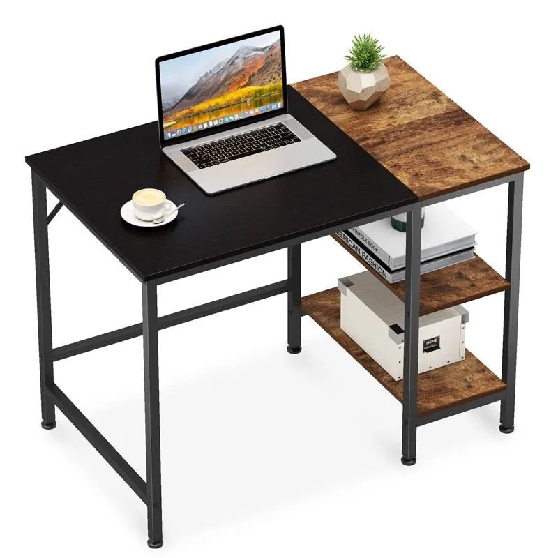 Elevate your workspace with the Modern 2-Tier Wooden Computer Desk, a perfect blend of sophistication and practicality. Crafted from premium wood, this sleek, minimalist desk features a spacious two-tier design, offering ample room for your computer and essentials while keeping your workspace uncluttered. Ideal for home offices, study rooms, or commercial spaces, it adds a professional touch to any setting. Durable, elegant, and versatile, this desk is designed to support productivity while complementing a variety of interior styles. Transform your workspace today with this stylish, functional desk!