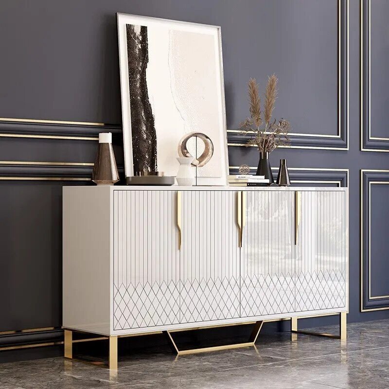 a5816e572f031e2479faf9c3912bbdea.jpg-full Elevate your home with the Elegant White Minimalist Side Cabinet, a perfect fusion of modern Moroccan style and minimalist design. Crafted from premium wood for durability, this versatile cabinet adds a touch of luxury to any room. Whether used as a living room storage solution, a chic tea cupboard, or a decorative focal point, it seamlessly blends style and functionality. With its customizable design and timeless appeal, this cabinet is ideal for enhancing contemporary or traditional spaces. Experience elegance and practicality—make the Elegant White Minimalist Side Cabinet yours today!