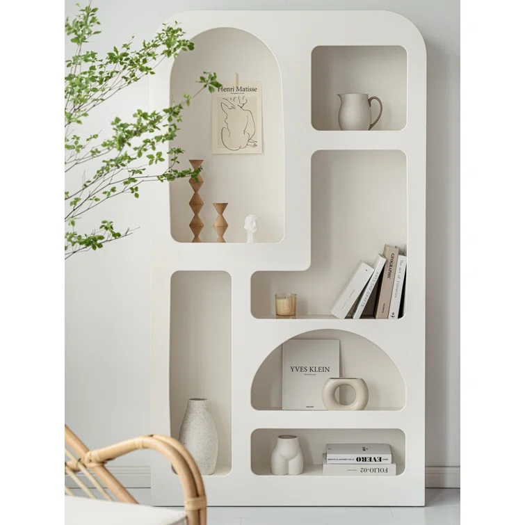 Introducing our Modern Minimalist Wood Display and Storage Cabinet, a sleek and versatile piece that combines elegance with efficiency. Crafted from high-quality wood, this cabinet is perfect for enhancing any room in your home, whether it's the living room, kitchen, or office. With a minimalist design, it offers ample storage space for books, kitchenware, or office essentials, while also providing a stylish platform to display decor items. Ready to use with no assembly required, this cabinet brings both modern luxury and practicality to your space.