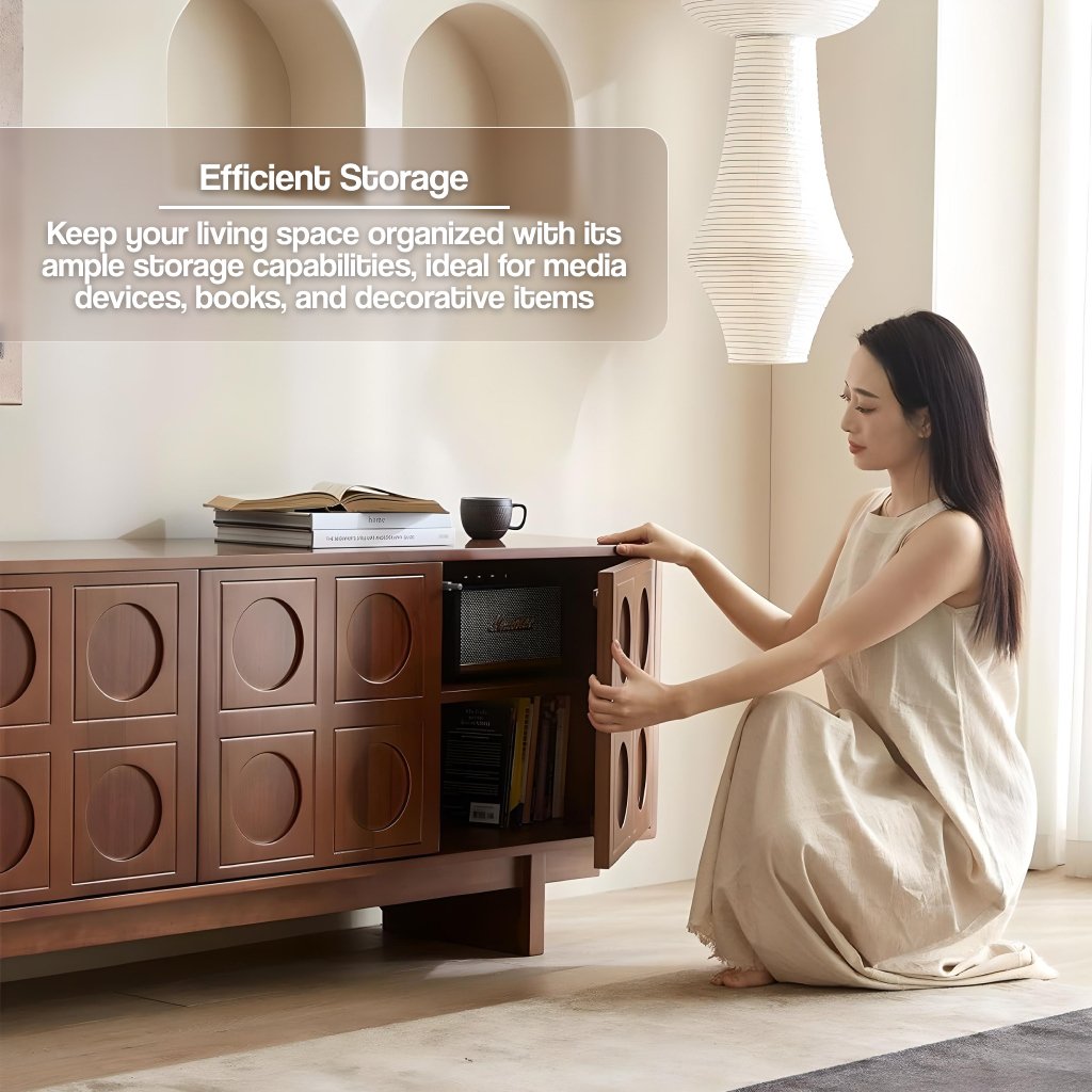 scandinavian-style-retro-wooden-tv-stand-03.jpg-full Transform your living space with the Scandinavian-Style Retro Wooden TV Stand, where timeless retro design meets modern functionality. This sleek, minimalist TV stand is crafted from high-quality MDF panels for durability, providing ample storage for media devices, books, and décor. Its efficient storage and easy installation make it both practical and stylish, perfect for any living room or entertainment area. Add a sophisticated touch to your home while staying organized—order yours today and elevate your entertainment experience!