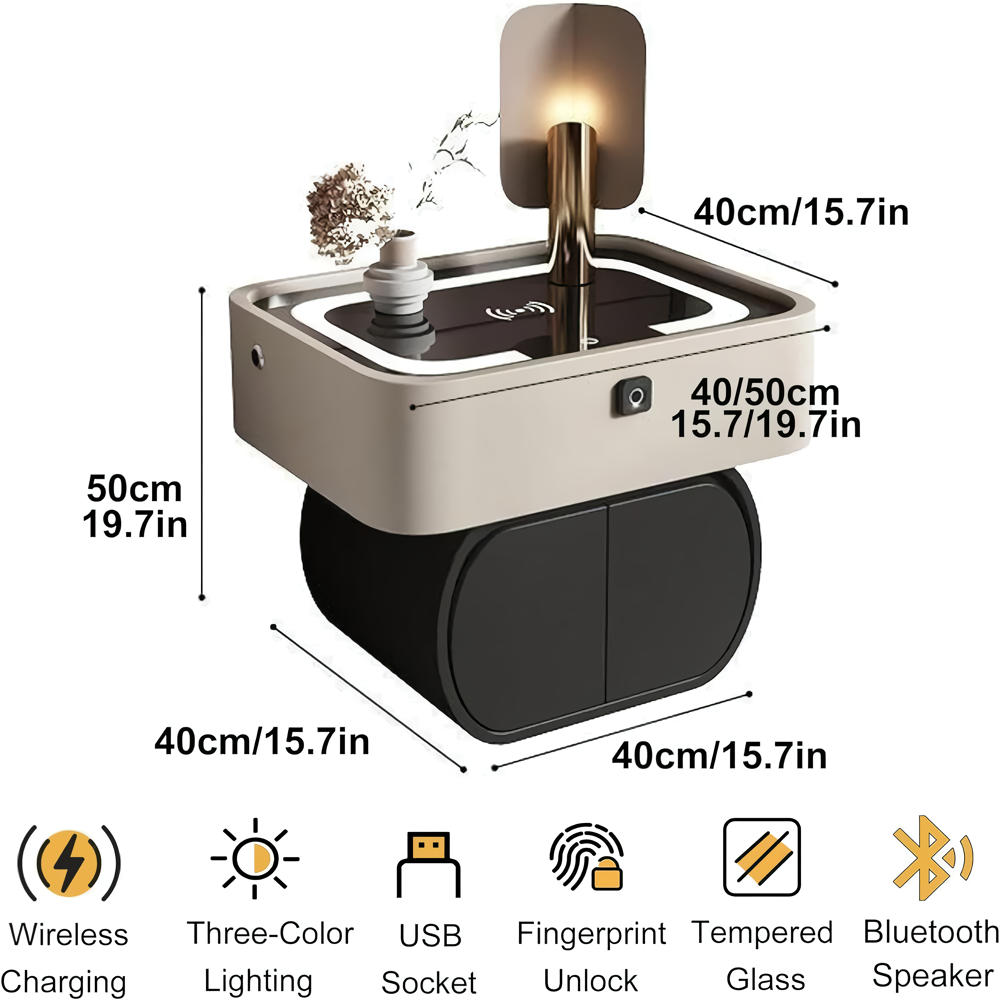 144577-f908 Elevate your bedroom with the Moroccan Minimalist Wooden Nightstand, a perfect blend of modern design and functionality. Crafted with durable plywood and featuring sleek, handle-less drawers, this nightstand offers two spacious compartments for your essentials. Its clean lines and warm wooden finish bring a serene, contemporary vibe to any space. With easy self-contained installation and a stable, roller-free design, it's ideal for both small and large bedrooms. Enjoy free shipping and transform your room into a stylish, organized sanctuary.