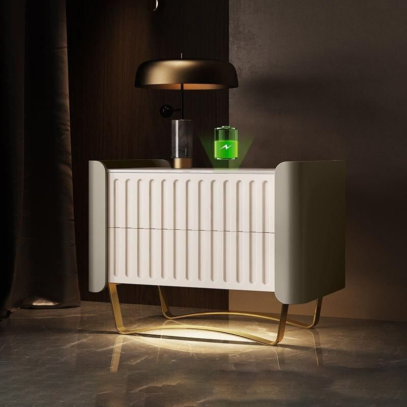 Elevate your bedroom with our Luxury Nordic Nightstands, designed to combine modern style with advanced functionality. Crafted from high-quality wood, these nightstands come in three unique versions: a sleek rock slab design, one with induction lighting for a soft glow, and the ultimate version with both induction light and wireless charging for a futuristic touch. Perfect for modern bedrooms, these nightstands offer versatile storage and smart features to enhance your space. Free shipping options available.