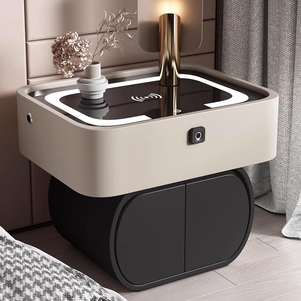 Elevate your bedroom with the Moroccan Minimalist Wooden Nightstand, a perfect blend of modern design and functionality. Crafted with durable plywood and featuring sleek, handle-less drawers, this nightstand offers two spacious compartments for your essentials. Its clean lines and warm wooden finish bring a serene, contemporary vibe to any space. With easy self-contained installation and a stable, roller-free design, it's ideal for both small and large bedrooms. Enjoy free shipping and transform your room into a stylish, organized sanctuary.
