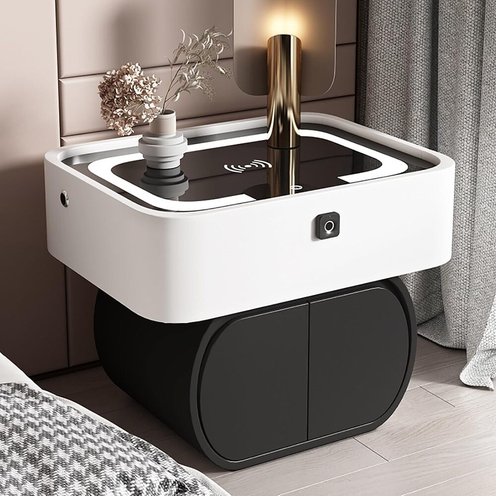 71hhlbj-gnl-ac-sl1500 Elevate your bedroom with the Moroccan Minimalist Wooden Nightstand, a perfect blend of modern design and functionality. Crafted with durable plywood and featuring sleek, handle-less drawers, this nightstand offers two spacious compartments for your essentials. Its clean lines and warm wooden finish bring a serene, contemporary vibe to any space. With easy self-contained installation and a stable, roller-free design, it's ideal for both small and large bedrooms. Enjoy free shipping and transform your room into a stylish, organized sanctuary.