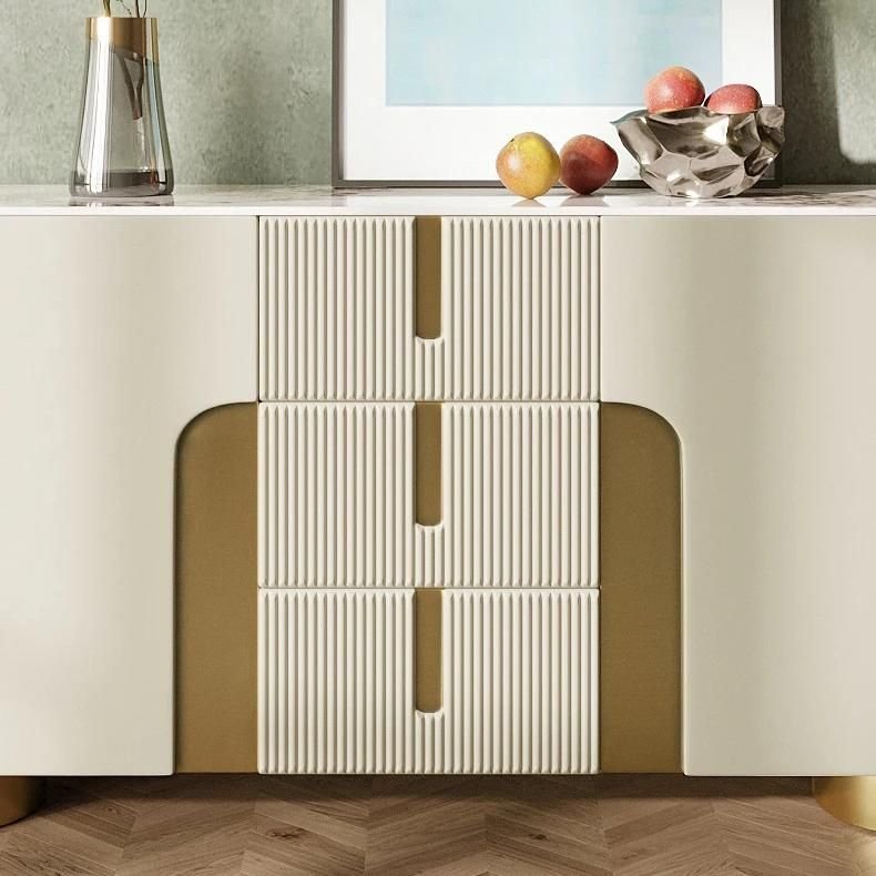 b487920b65ca80544433233eedac839c.jpeg-full Enhance your home with the Elegant Slate Top Sideboard, a perfect blend of modern design and practical functionality. Featuring sleek, minimalist lines and a durable slate top, this sideboard offers generous storage while adding a sophisticated touch to any room. Crafted with eco-friendly, non-polluting materials and rounded corners for safety, it’s ideal for living rooms, kitchens, or entrance halls. The versatile design complements any decor, making it a stylish, functional addition to your home.