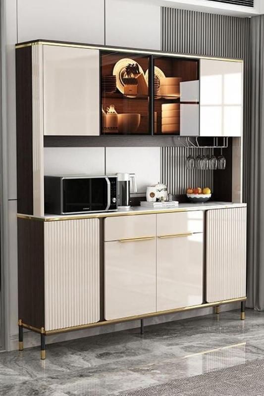 ee1f356f2bd94b903b67c40dcfe9040d Introducing the Elegant White Nordic Sideboard Cabinet, a perfect blend of minimalist design and functional elegance. Crafted from premium wood with a clean, white finish, this versatile piece enhances any space—from dining rooms to kitchens or living areas. Its sleek, modern design offers ample storage with spacious drawers and cabinets, making it both stylish and practical. Ideal for organizing essentials or displaying decor, this sideboard brings a touch of sophistication to any room, fitting seamlessly into various decor styles, from contemporary to farmhouse.