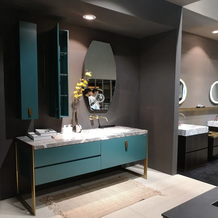 fesgrdthyjgtuc Elevate your hotel bathrooms with our Luxurious Wooden Hotel Bathroom Vanity, a perfect combination of style, durability, and functionality. Featuring a solid wood frame, an exquisite marble countertop, and an energy-efficient LED mirror, this vanity adds a touch of sophistication to any space. Its moisture-proof design, soft-closing drawers, and generous storage make it ideal for high-traffic hotel use. With a sleek, modern design and effortless installation, this vanity is a statement piece that enhances both the aesthetic and functionality of your hotel bathrooms.