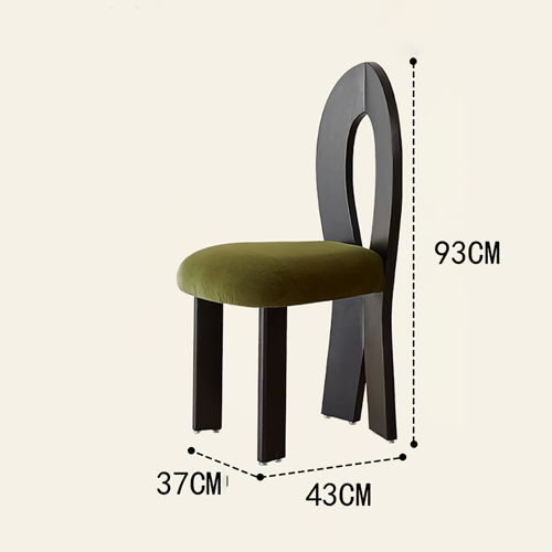 Elevate your dining space with the Elegant European-Style Oak Dining Chair. Crafted from solid rubber wood, this chair combines Northern European charm with modern American design, offering both timeless elegance and lasting comfort. Its ergonomic design, comfortable upholstery, and master mortise and tenon construction ensure durability and a sophisticated aesthetic. Lightweight yet sturdy, this chair is perfect for everyday dining or special occasions, seamlessly fitting into both formal and casual settings. No assembly required—ready to enjoy right out of the box. Add a touch of luxury to your home with this stylish and practical piece.