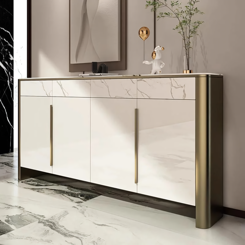 portable-closet-shoe-closet-modern-drawer-closet-hallway-shose-cabinet-wall-shelf-zapateros-organizadores-hallway-furniture-jpg-waifu2x-photo-noise1 Introducing the Modern Minimalist Sideboard, a stylish and functional addition to any contemporary home. Crafted from high-quality wood and particle board, this sleek piece offers ample storage with a combination of shelves and drawers. Perfect for dining rooms, living areas, or as a hallway console, it provides an elegant solution for organizing essentials while enhancing your space with minimalist charm. Versatile and durable, this sideboard combines modern design with practicality, making it a must-have for those who appreciate both form and function.