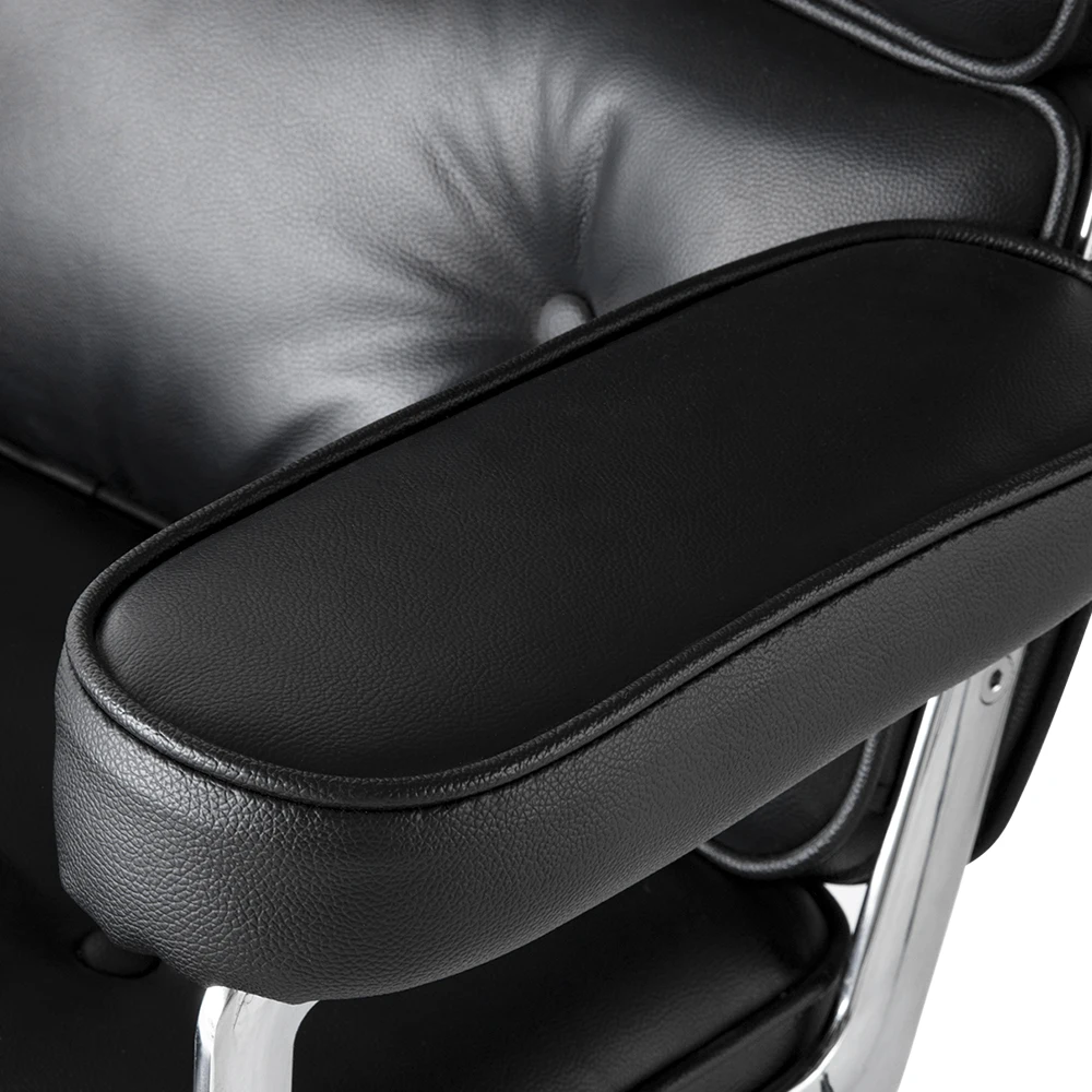 yrs6ue5 Elevate your workspace with the Luxurious Genuine Leather Swivel Office Chair—the perfect blend of style, comfort, and functionality. Crafted from premium genuine leather, this chair offers an executive look with exceptional ergonomic support, making it ideal for long hours at the desk. Features include a 360-degree swivel, supportive handrails, a high backrest for optimal posture, and smooth rollers for easy mobility. Available in black, brown, and beige white, this chair is designed to complement any office décor while providing lasting comfort and durability. Perfect for professionals who demand both luxury and performance.